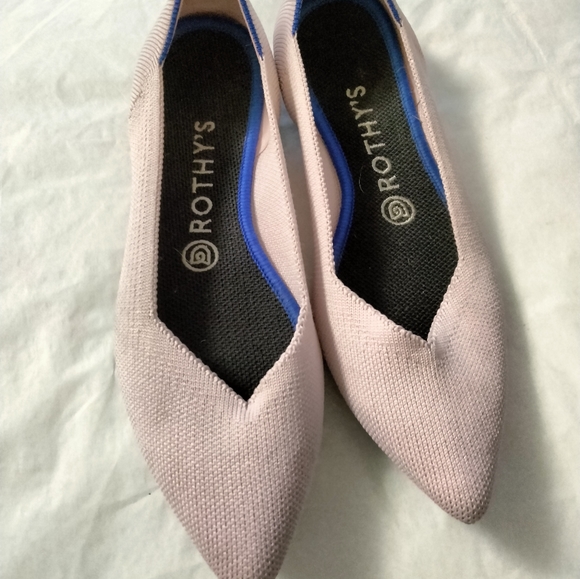 Rothy’s The Point in Petal Pink Size 8 - Picture 15 of 16